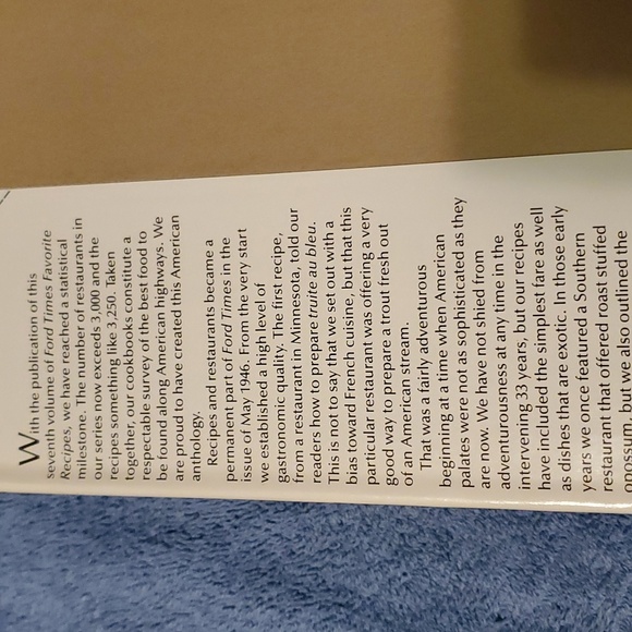 Ford times favorite recipes volume VII - Picture 3 of 7